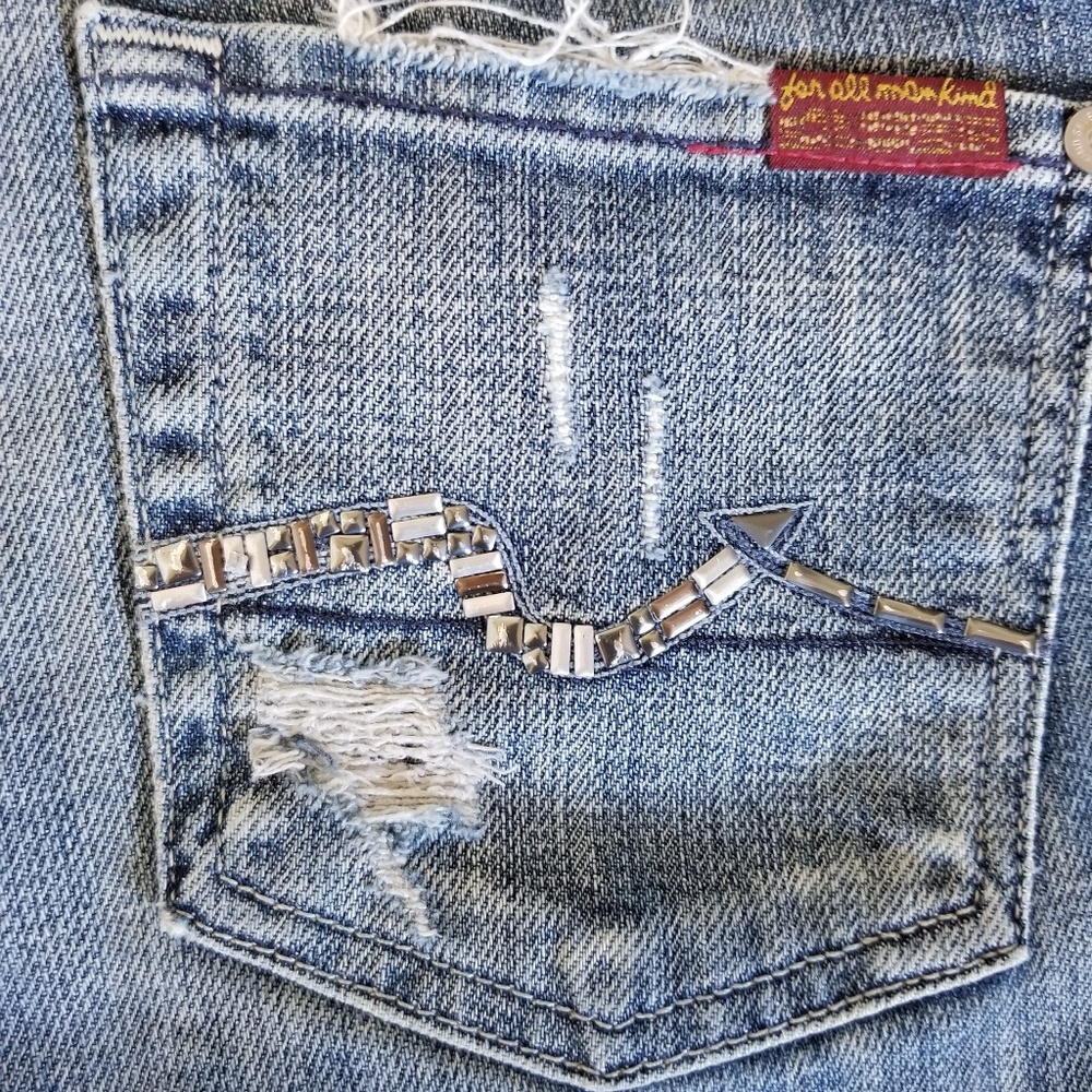 7 For All Mankind Enamel Rockers Vintage Nakita 26